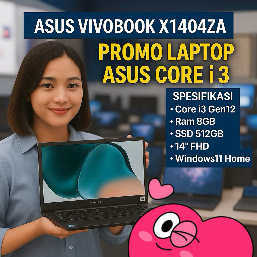 ASUS VIVOBOOK X1402ZA INTEL i3 1215U 8GB 512GB W11