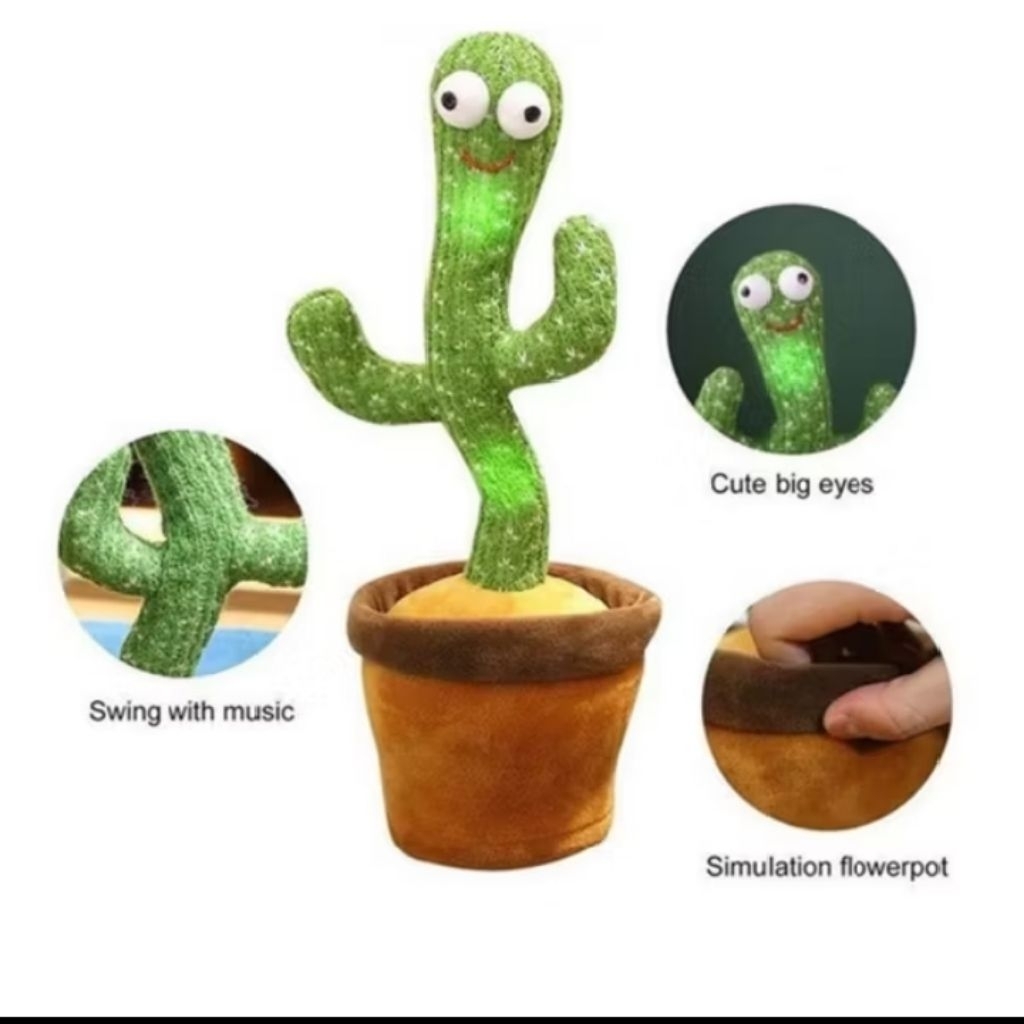 Talking hamster talking cactus /cactus joget