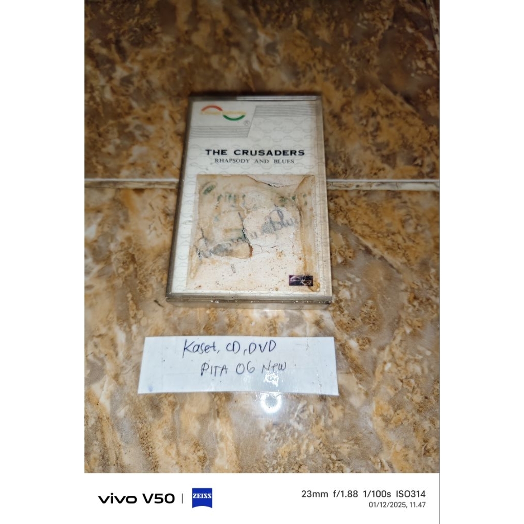 Kaset Pita The Crusaders - Rhapsody and blues