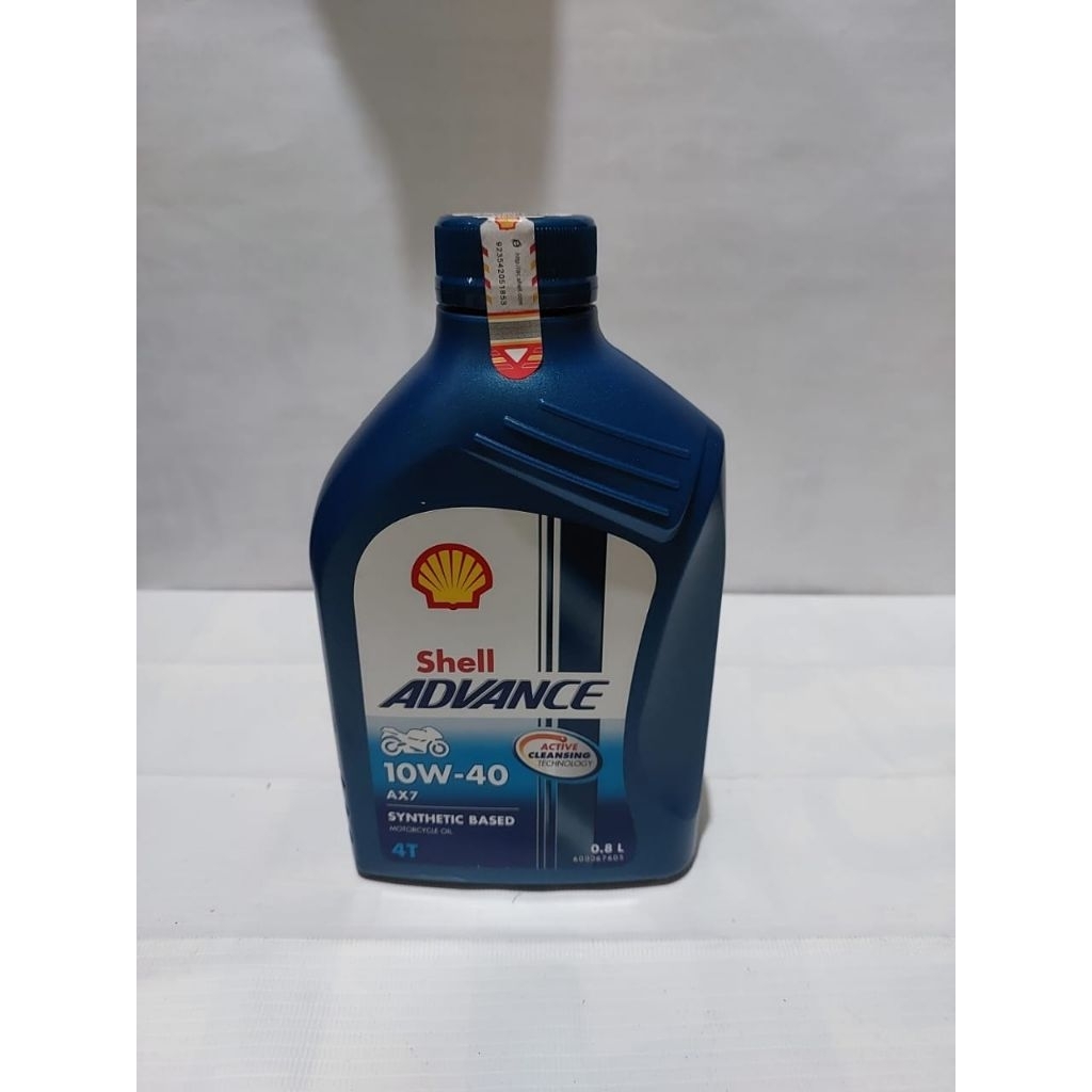 Oli Shell AX7 10W-40 800 ML & 1000 ML 4Tak Motor Bebek 4Tak Original