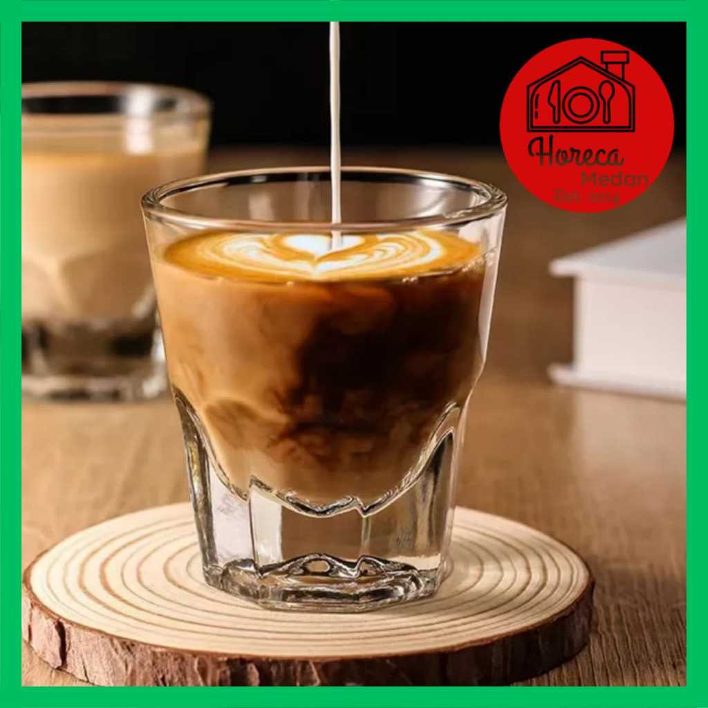 Gelas kopi sanger / Gelas Kopi espresso / Gelas kopi mini kaca 140 ml