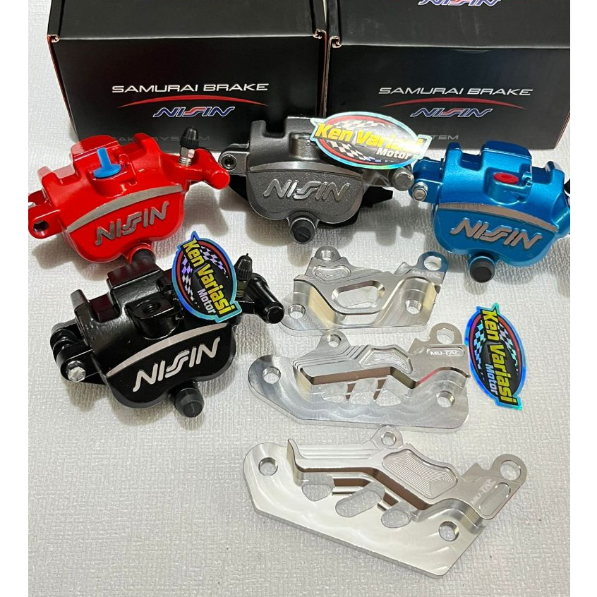 TERLARIS  KALIPER CAKRAM + BREKET MX KING OLD NEW JUP MX DISK DIS PIRINGAN 300 mm 300mm 2 PISTON DIS