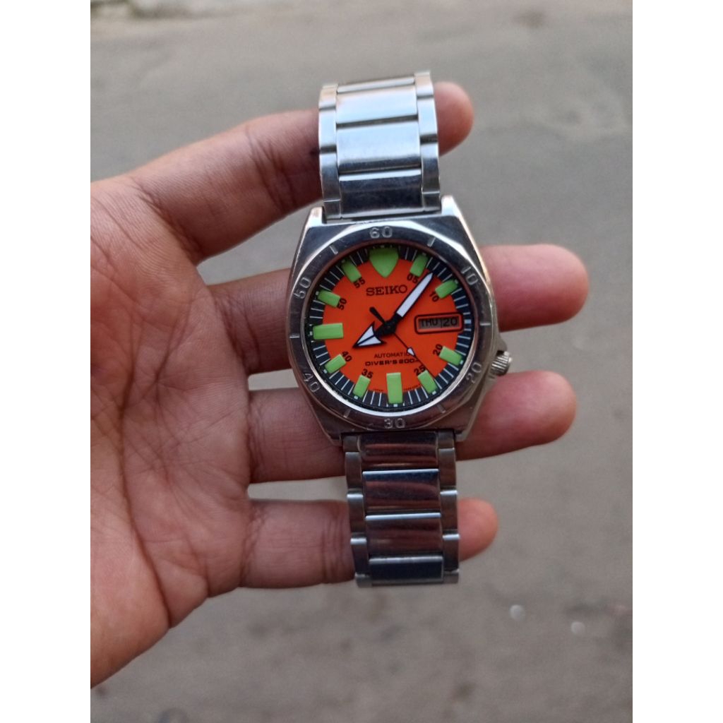 Seiko 5 sport 7009  MOD Dial monster automatic second ori