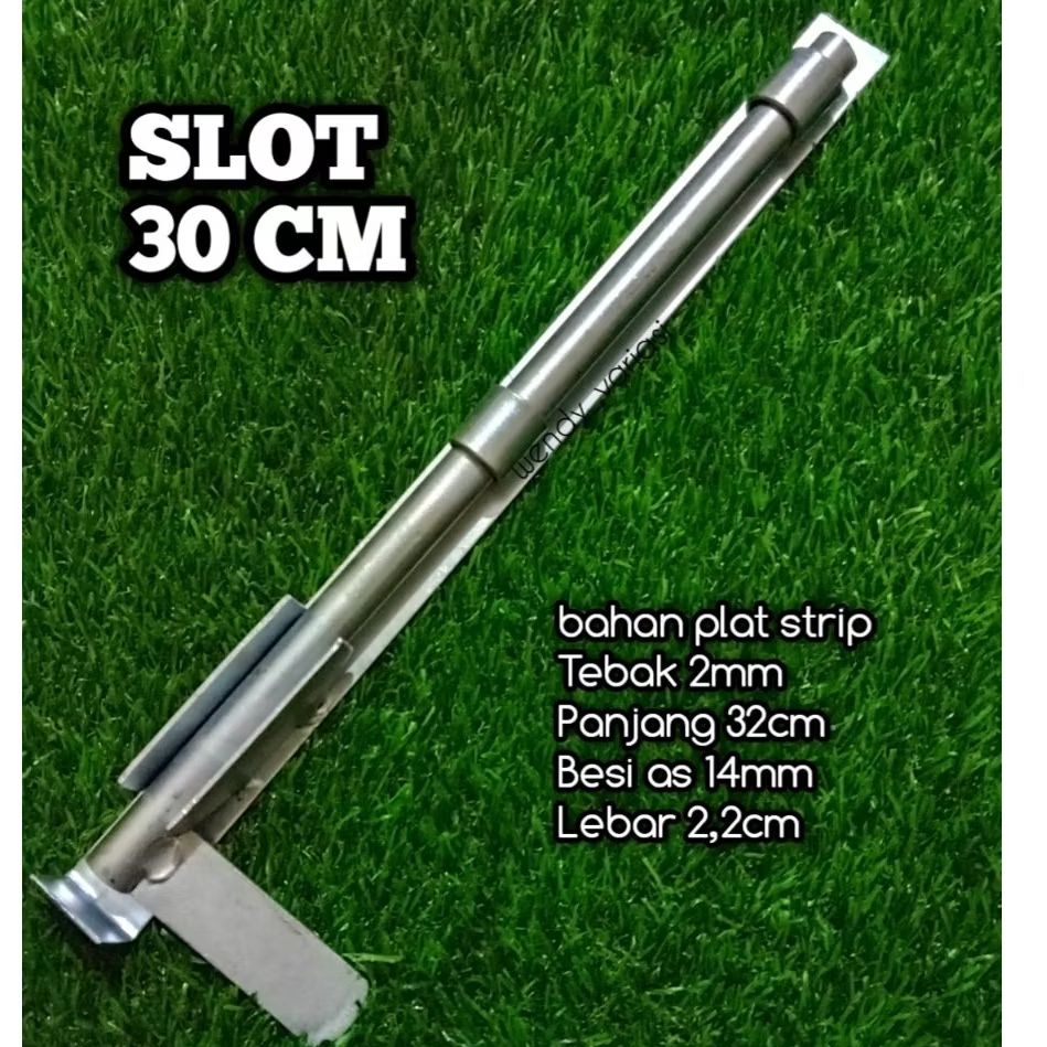 Slot Grendel 30cm Kunci Pintu Pagar Besi