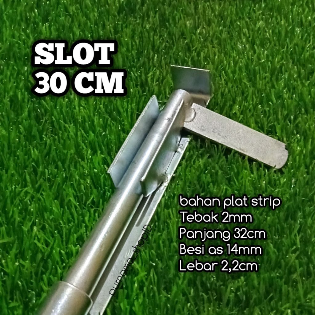 Slot Grendel 30cm Pintu Pagar Besi Dan Kayu Aksesoris ornamen pagar