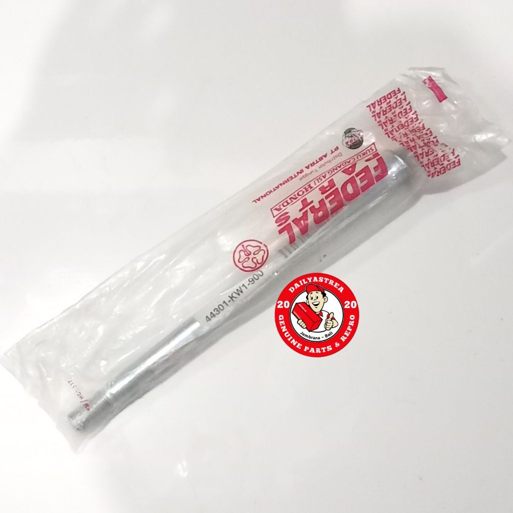 AXLE FRONT WHEEL AS RODA DEPAN HONDA TIGER 2000 LAWAS LAMA REVO ORIGINAL ORI ASTRA 44301-KW1-900