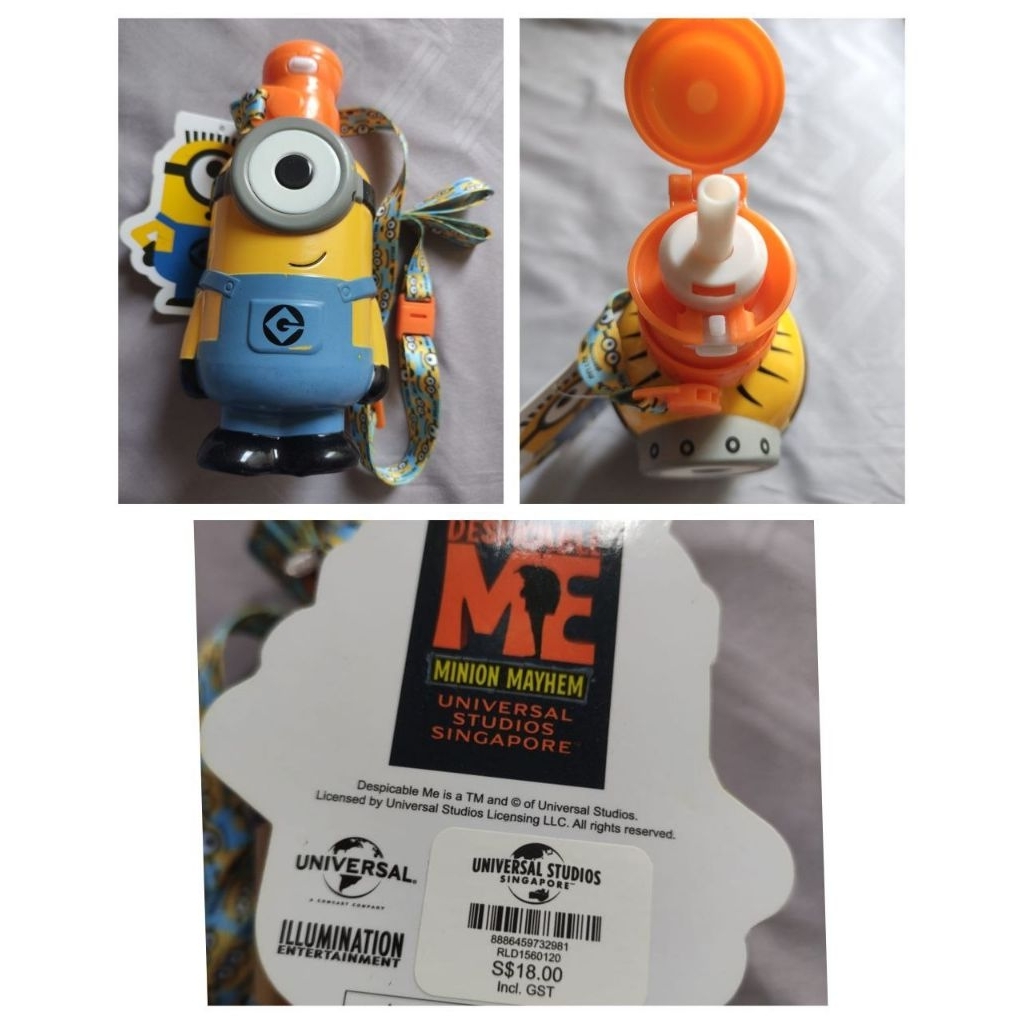 Botol Minum Minion Universal Studio Singapore