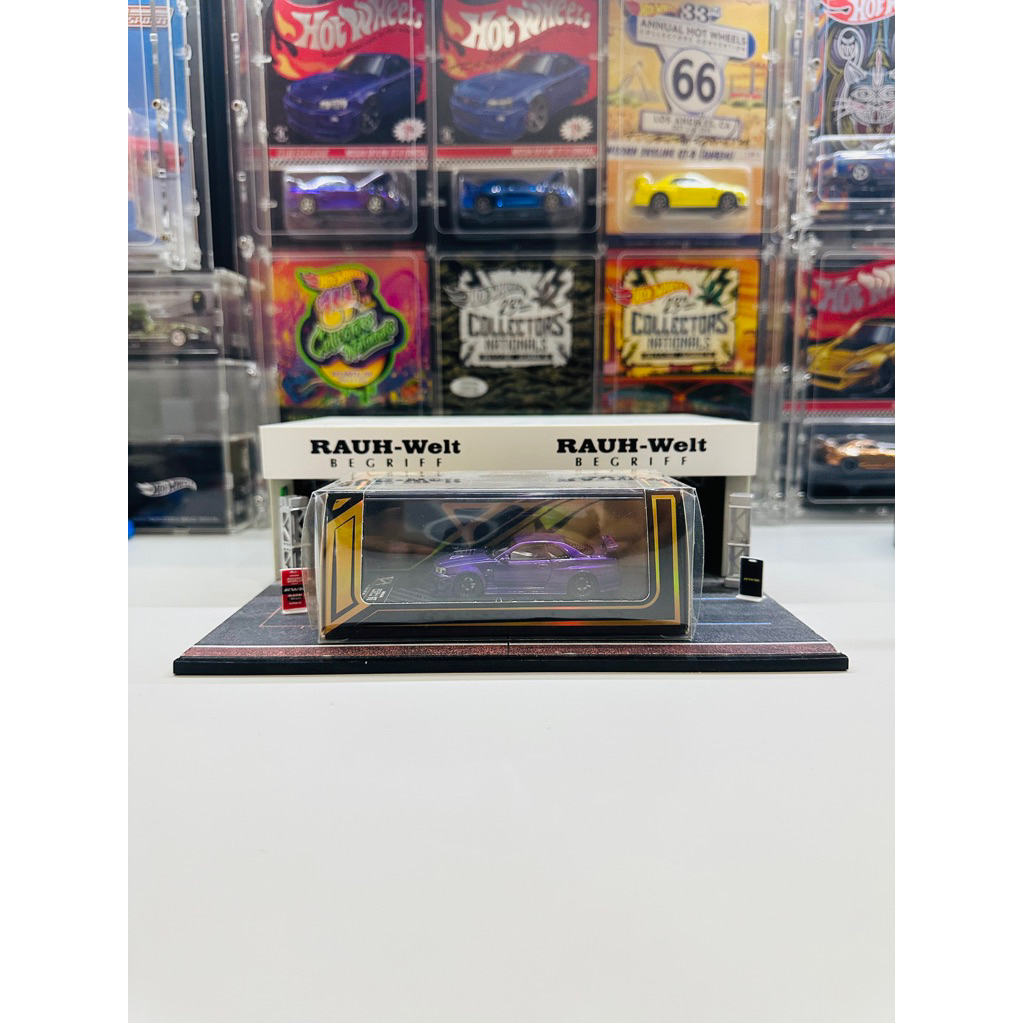 Error404 Resin 1:64 Nissan Skyline R34 Midnight Purple