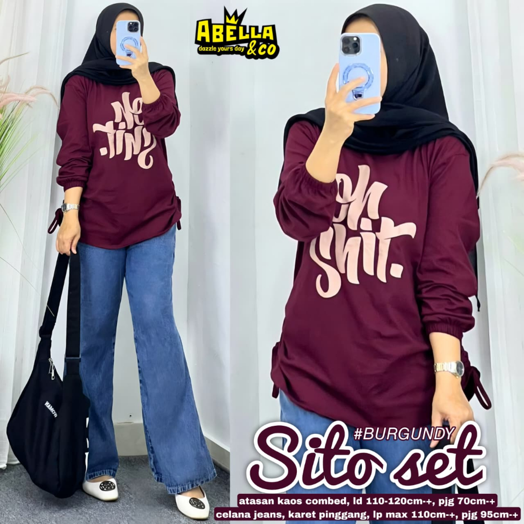 Pakaian Wanita HQ SITO SET From AbELLA FASHION STORE