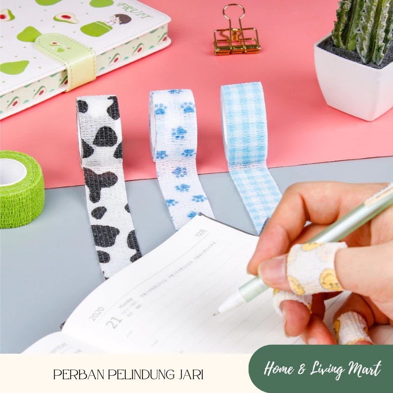 Plester Pelindung Jari Lucu Aman Tanpa Lem
