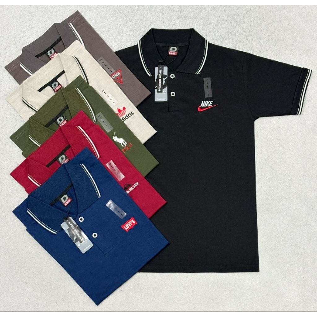 POLO SHIRT/ KAOS POLO PRIA BERKERAH / OUTFIT KECE JORDAN
