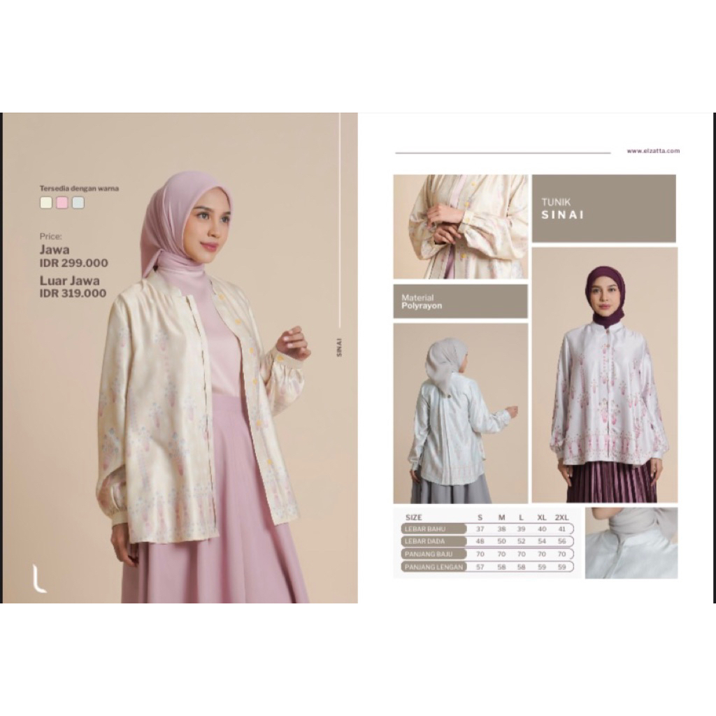 Tunik sinai elzatta tunik elzatta