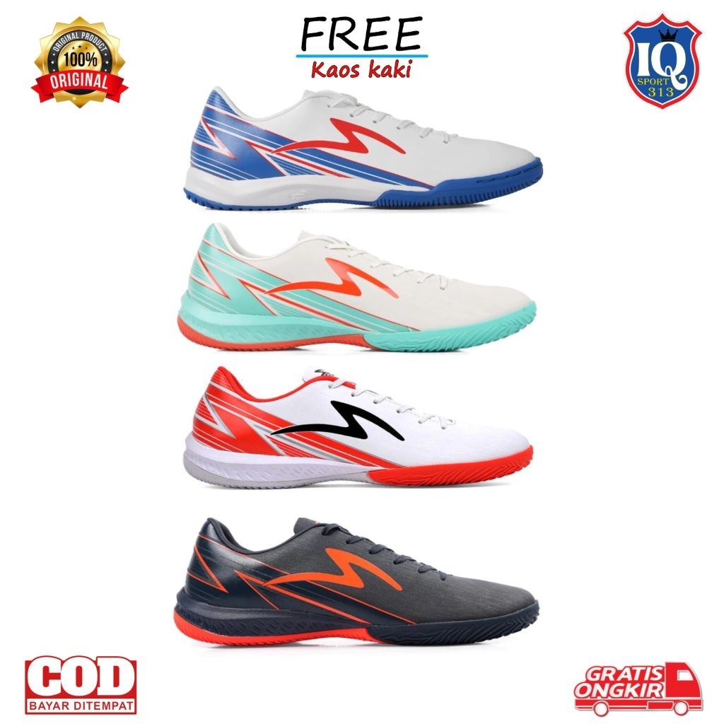 Sepatu Futsal Specs Accelerator lightspeed LS 20 IN/LS 20 FWD IN White Palace Abyssal Midnight Origi
