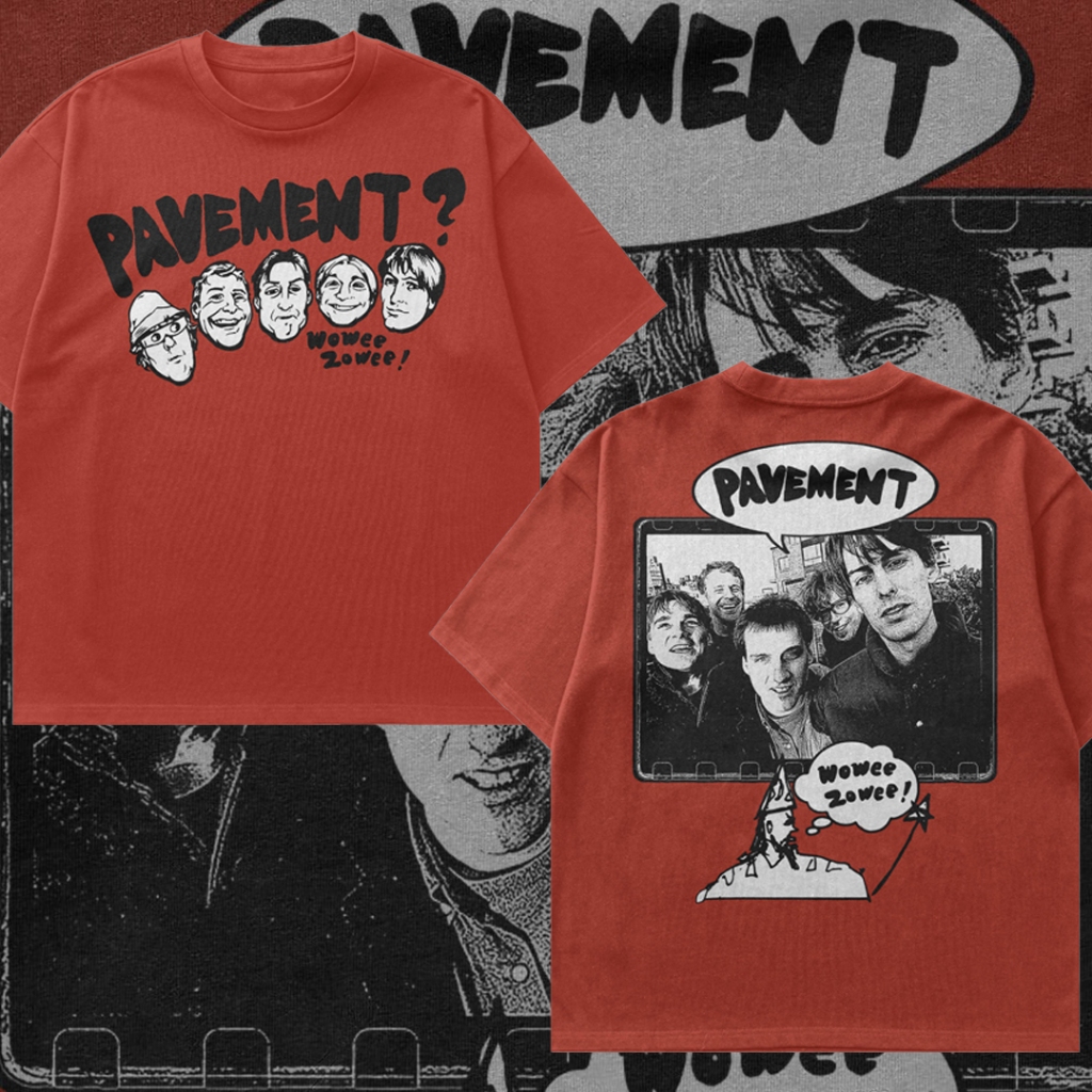 Heart And Soul | Pavement Wowee Zowee Maroon Tshirt Band