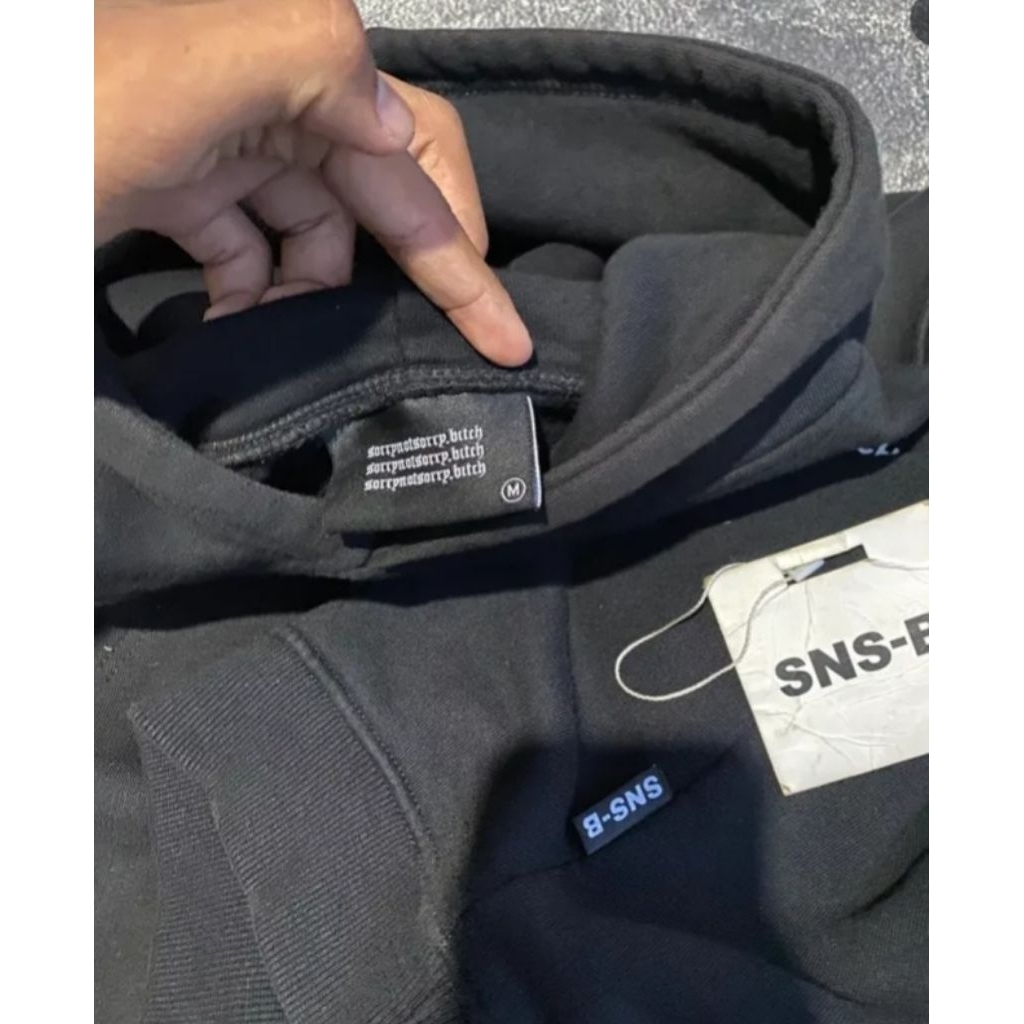 sweter hoodi snsb bild unisex pria wanita