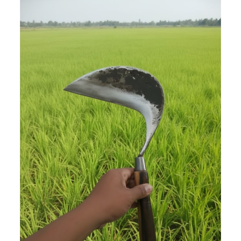 Arit Rumput Super Tajam Baja Asli CAP 76 [ BANDUNGAN ]