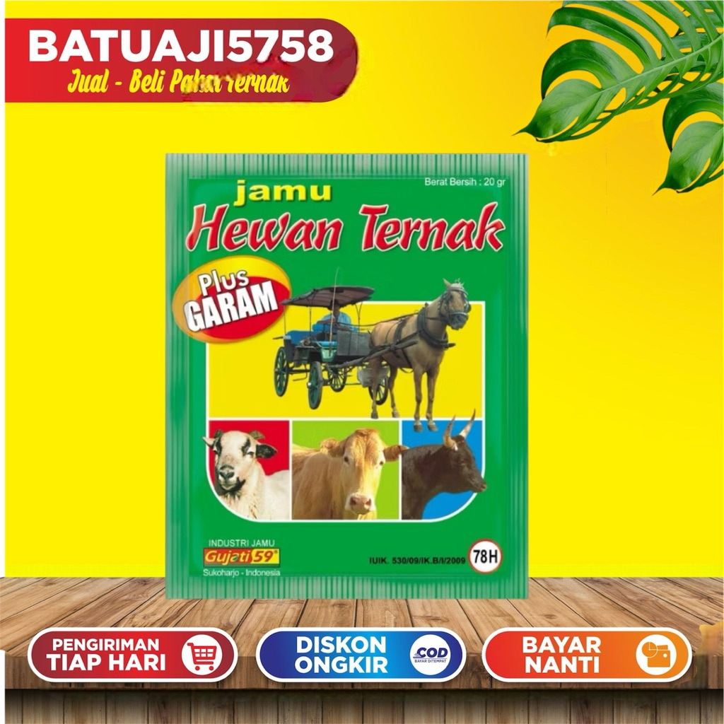 Jamu Kambing Dan Domba Herbal Kuat (GUJATI)
