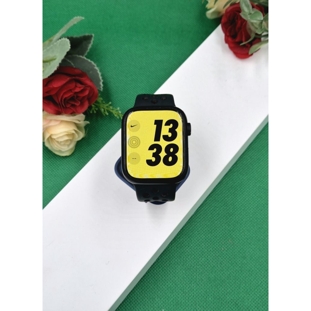 Apple Watch Series 7 45mm Black Nike Fullset