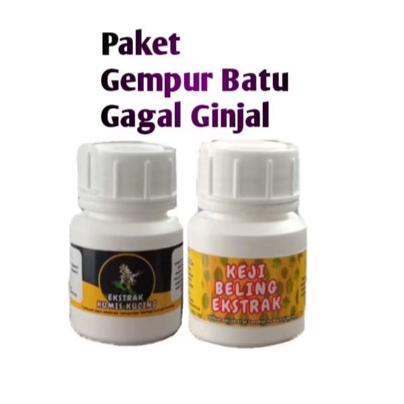 Paket Gempur Batu Atasi Batu Empedu Kencing Batu & Ginjal
