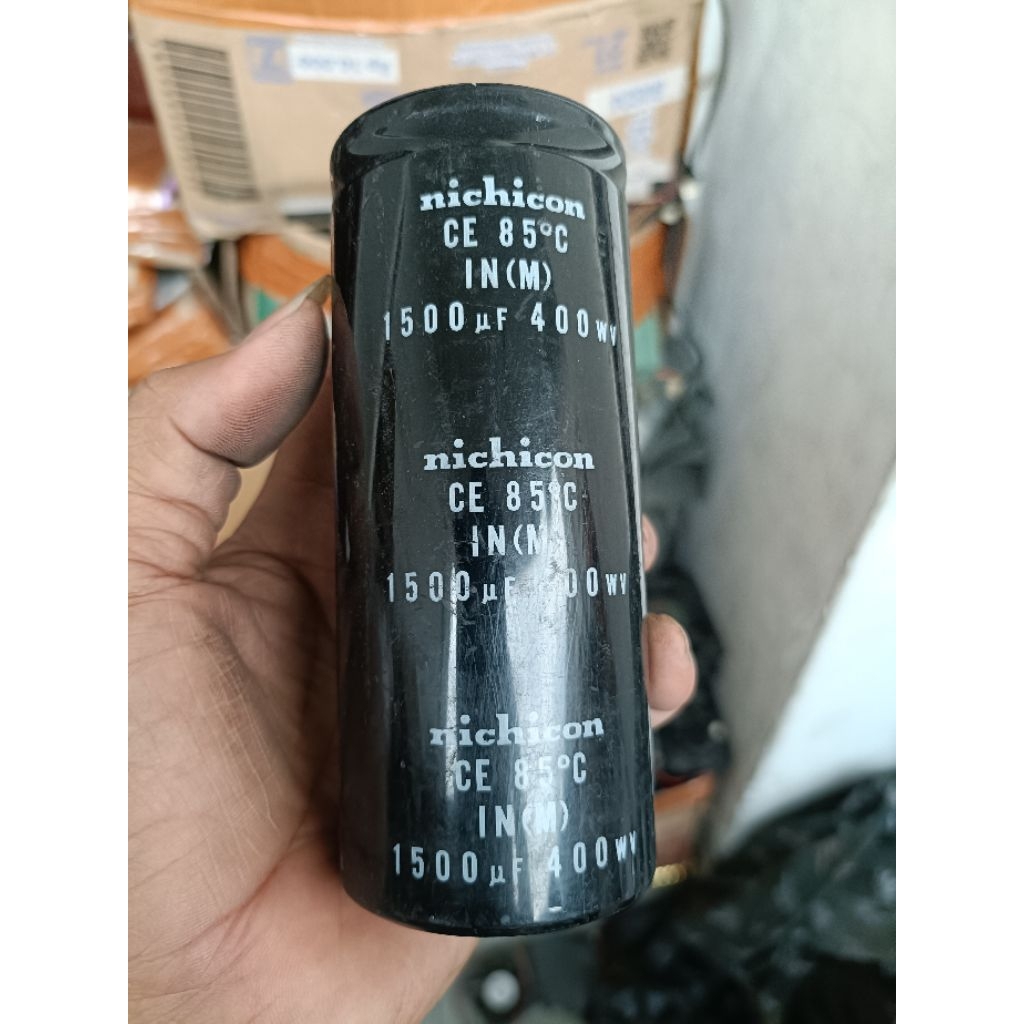 ELCO JUMBO 400V 1500UF MREK NİCHİCON