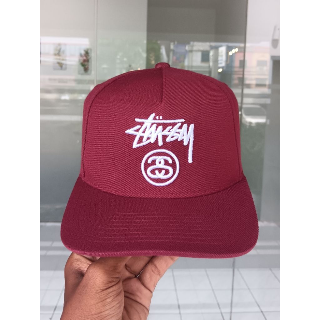 Topi Caps Cap Snapback Hat Hats Stussy Authentic Original