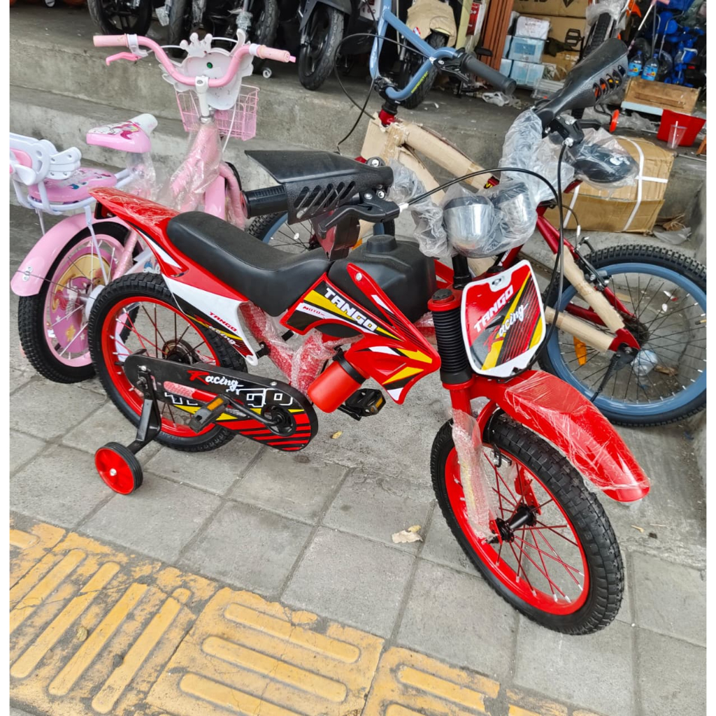 Sepeda Anak BMX 16 Inch Trail Motorcross Merk Tango Model Tril