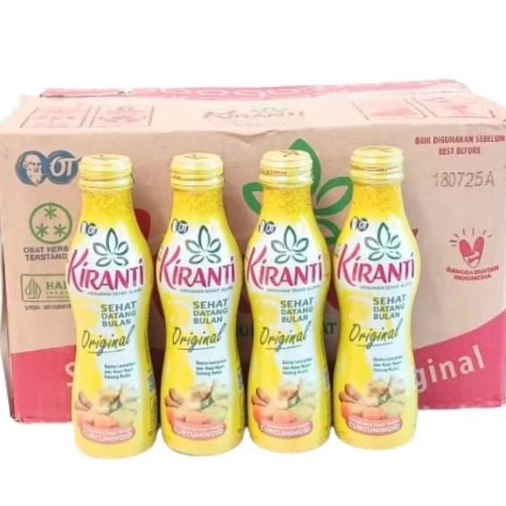 Kiranti original 150ml 24 pcs / Kiranti Dus / Kiranti Sehat Datang Bulan