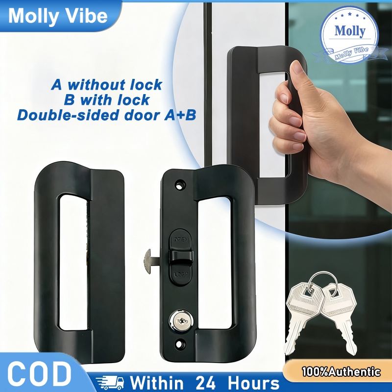 Handle Pintu Sleding Almunium - Tarikan Gagang Geser Modern Minimalis Rumah