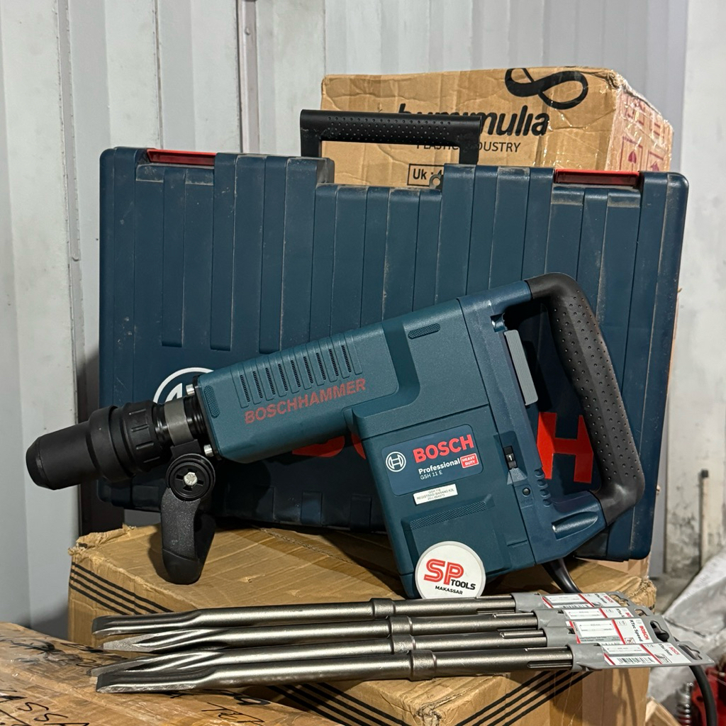 Mesin Bor Bobok Beton Demolition Hammer BOSCH GSH 11 E GSH11E 1500Watt ORIGINAL MADE IN GERMAN
