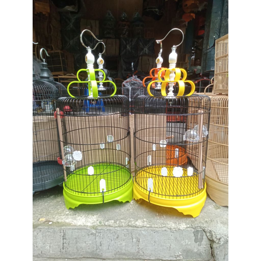 sangkar love bird jumbo diameter 38 cm luar kota