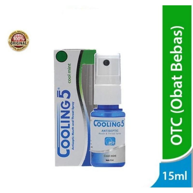 Cooling 5 Obat Sariawan/radang tenggoroka/bau mulut