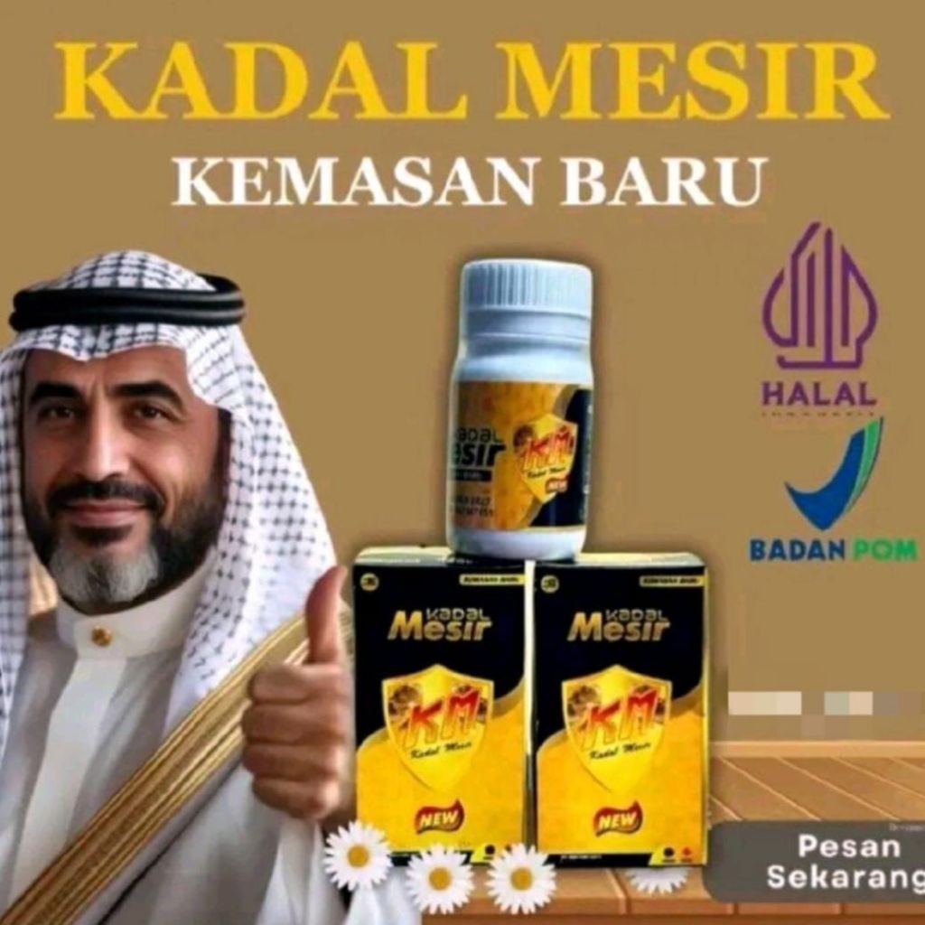 KAPSUL TAHAN LAMA KADAL MESIR ORIGINAL 100%