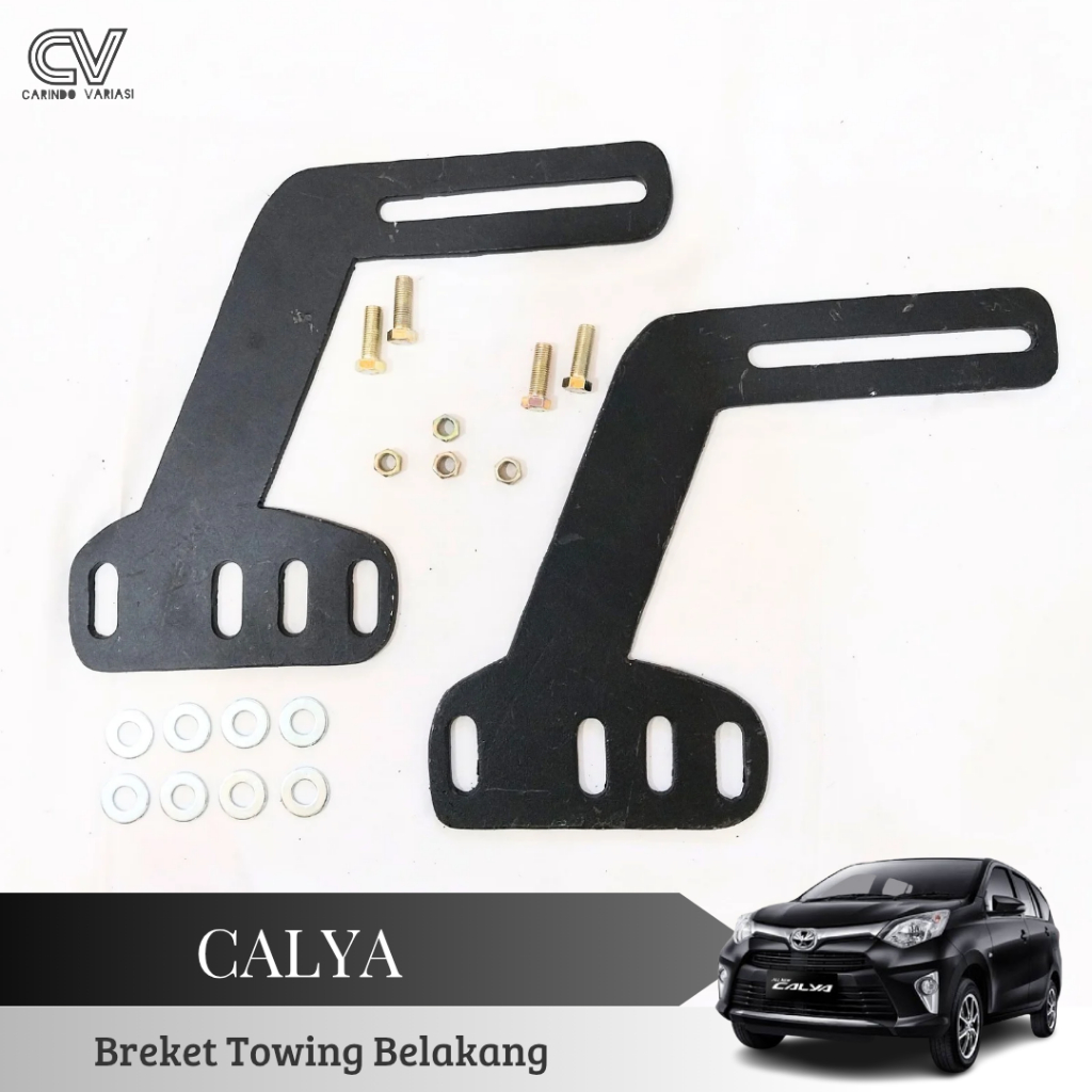 Breket Dudukan Dan Baut Towing Belakang Mobil Calya