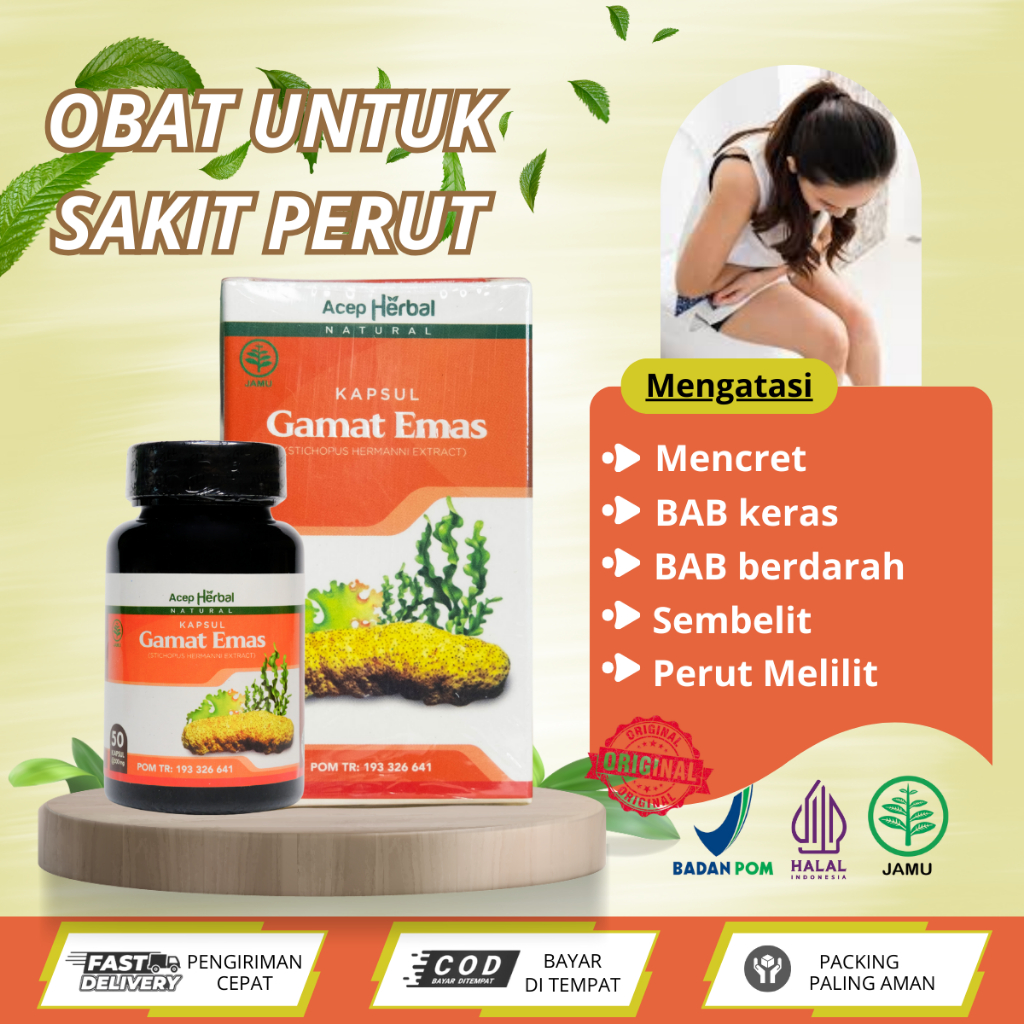 Obat sakit perut Melilit, Mencret, BAB Keras, BAB Berdarah, Lambung Nyeri
