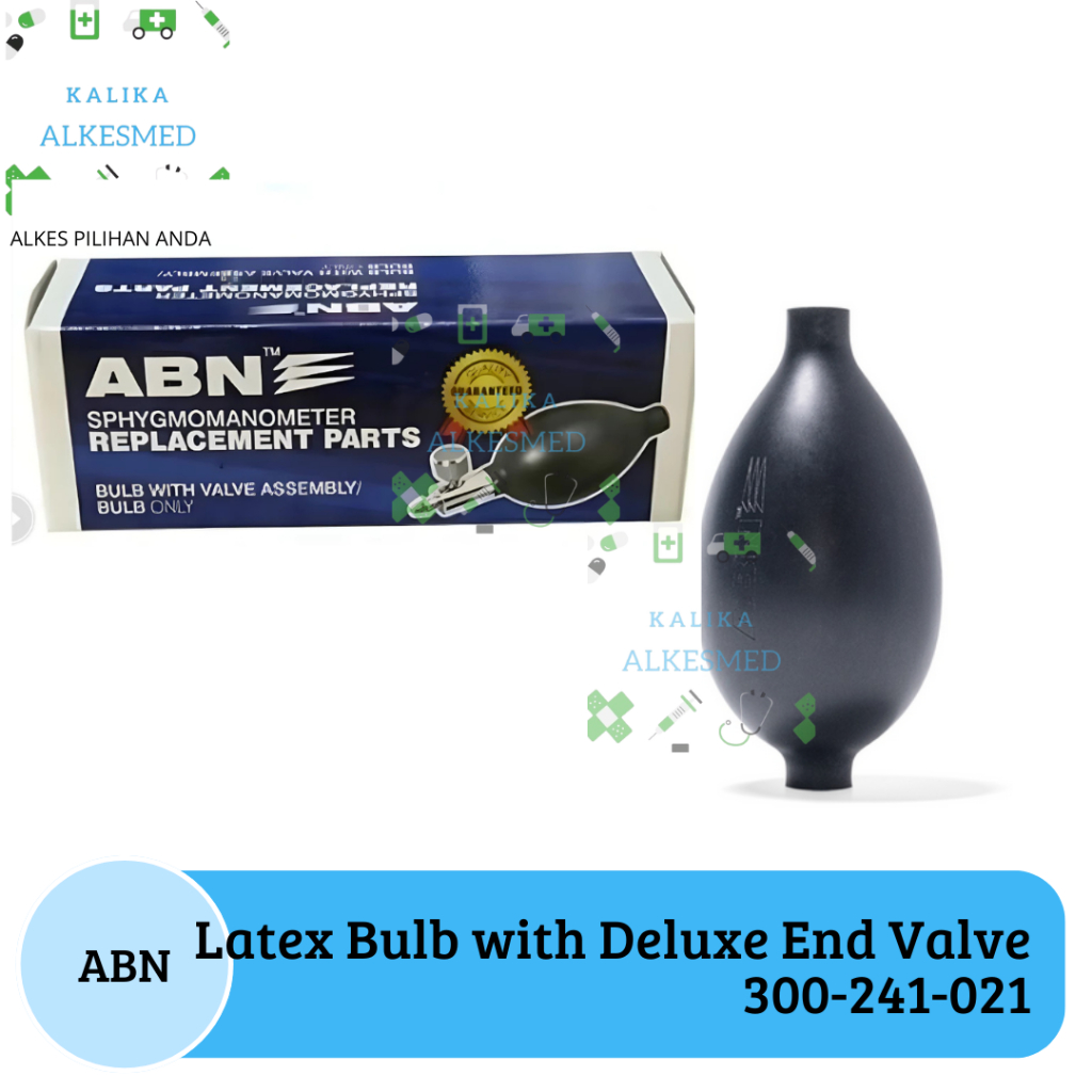ABN Sphygmomanometer Replacement Parts - Inflation Bulb | Bola Tensi