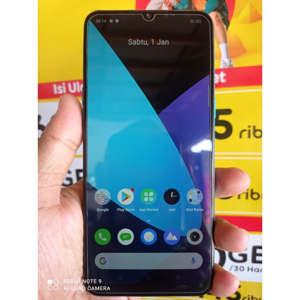 REALME 5I RAM 3GB INTERNAL 64GB SNAPDRAGON 665 NORMAL SECOND TESTED