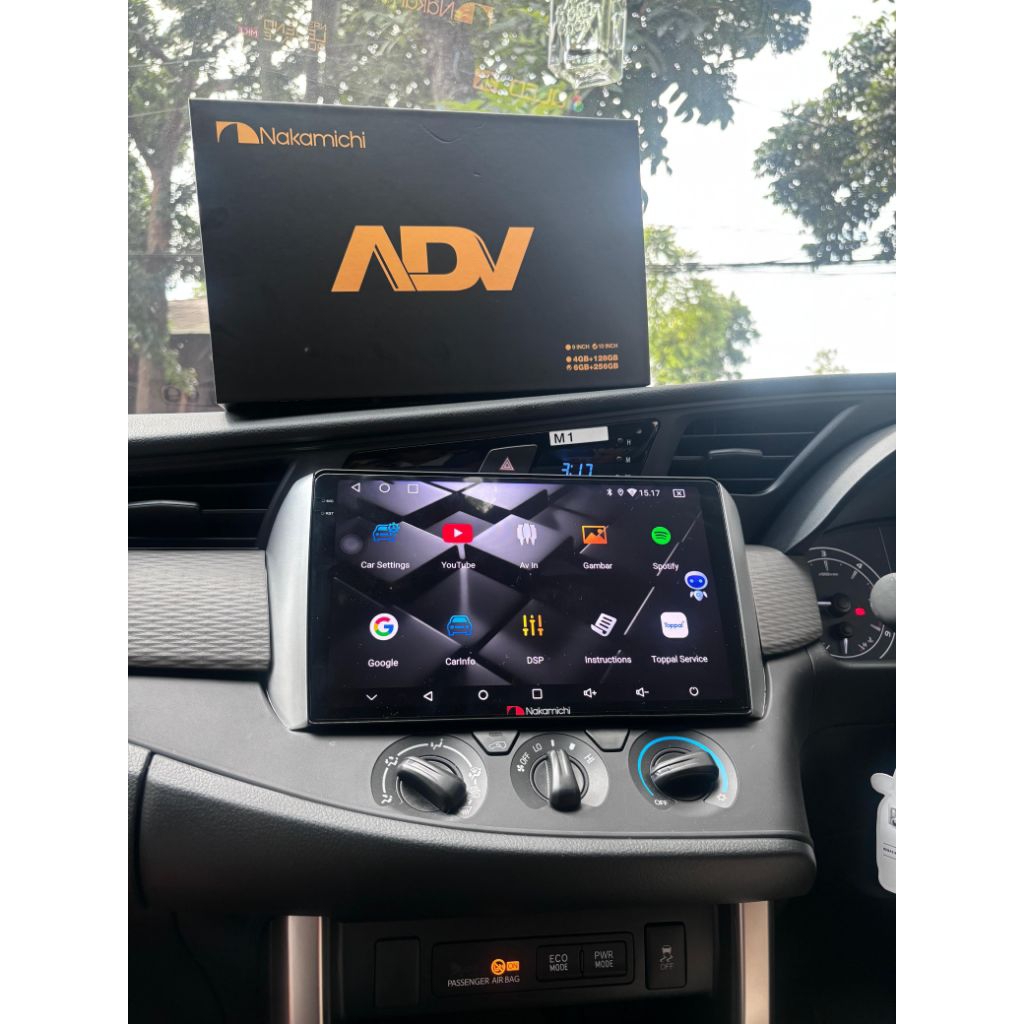 Head Unit Android Nakamichi For Inova Reborn 10 inci Ram 6/256 GB ADV Series - YA Car Audio Mobil