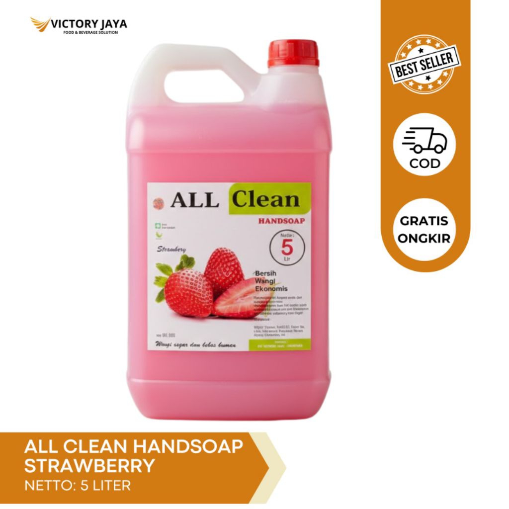All clean sabun tangan hand soap 5 liter