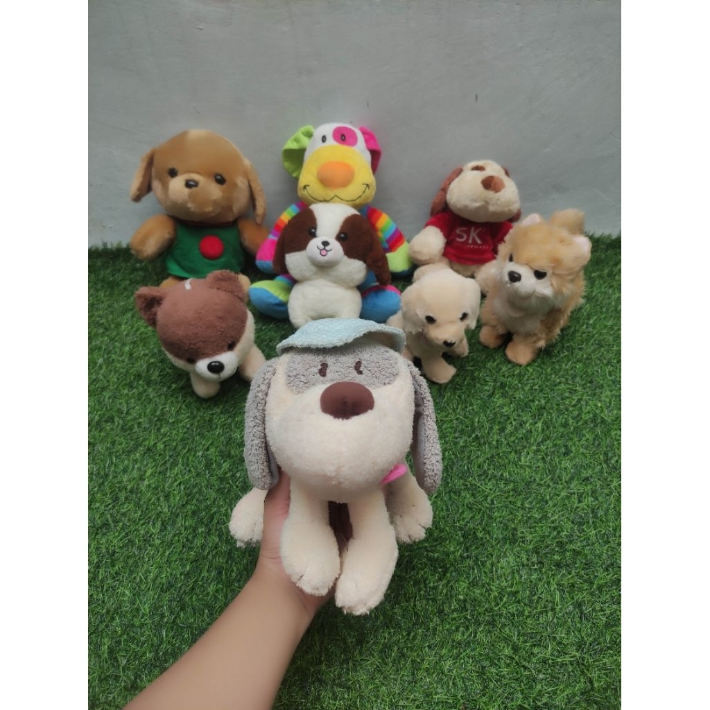 Boneka anjing/ guguk/ doggy PL (lepas kolpri)