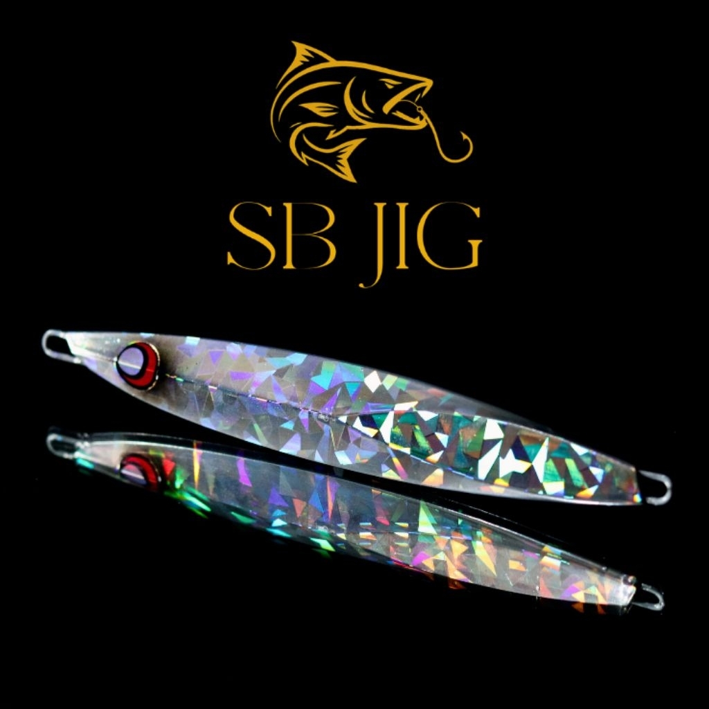 Metal Jig PIZZO PECAH KACA 40/60/80 Gr umpan pancing jigging Tenggiri Hunter | SB JIG