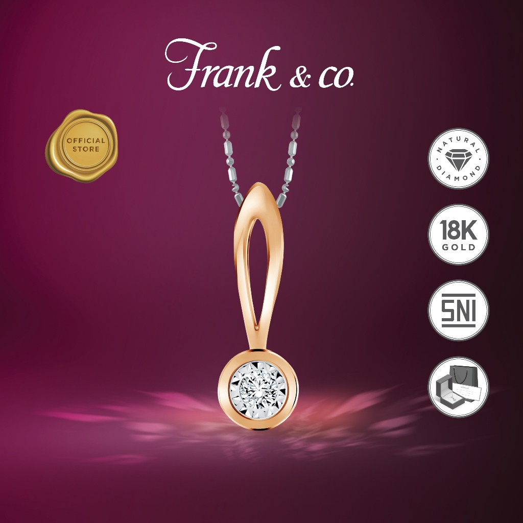 Frank & co.Timeless Trope Pendant / liontin wanita ( tidak termasuk kalung )