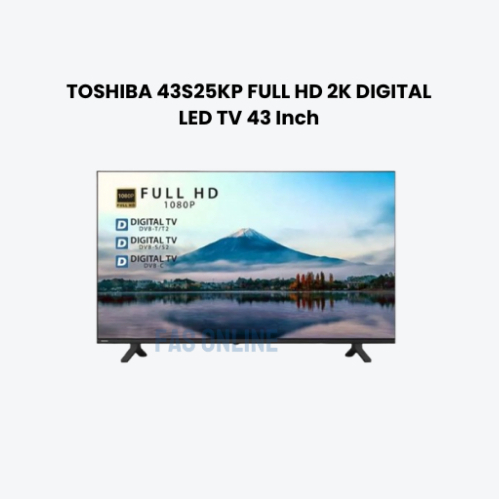 Toshiba 43S25KP Full HD TV 43 Inch DIGITAL TV
