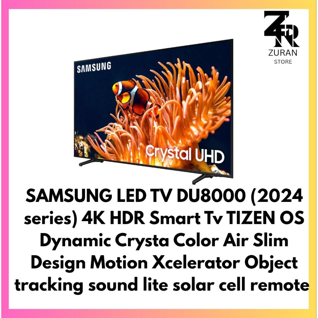 SAMSUNG 43DU7000 / UA43DU7000 4K SMART TV 43 inch 2024 series