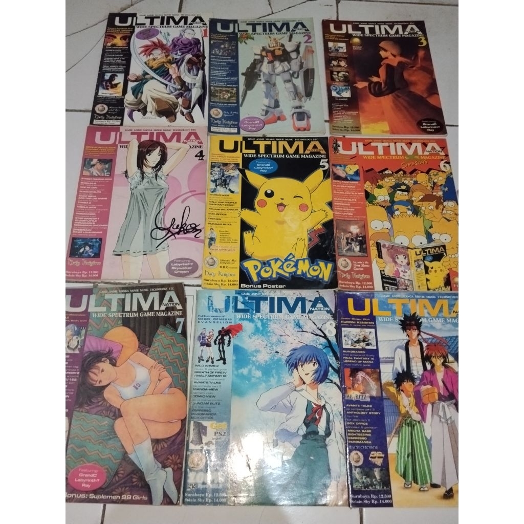 Majalah Game ULTIMA cabutan (Second)