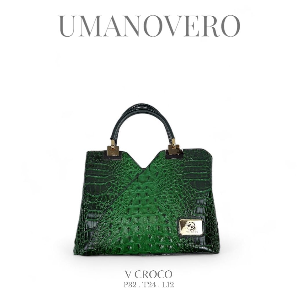 *NEW**UMANO VERO V CROCO S8138*Bahan croco Ada tali panjangKODE S8138
