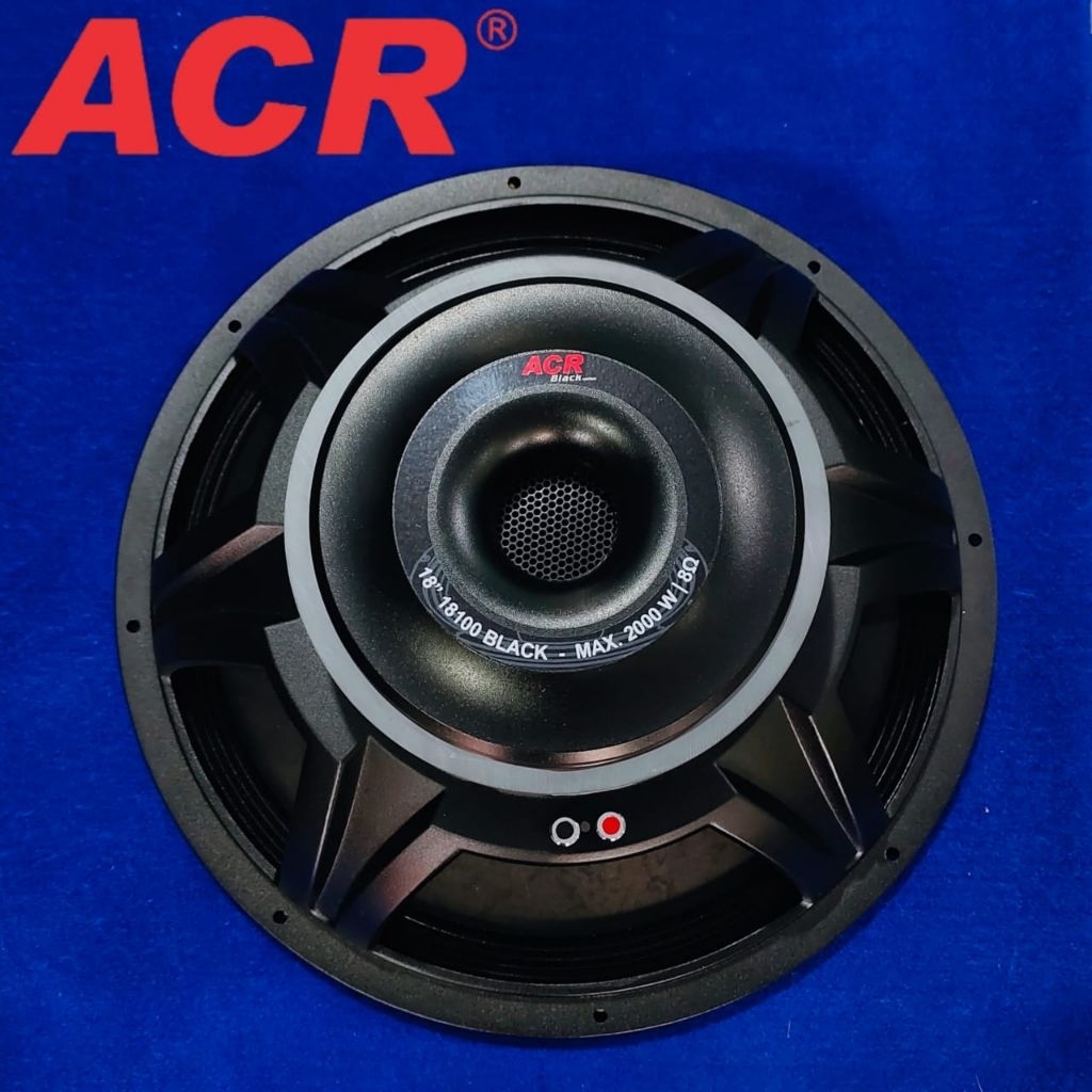 Speaker ACR 18inch type 18100  Black