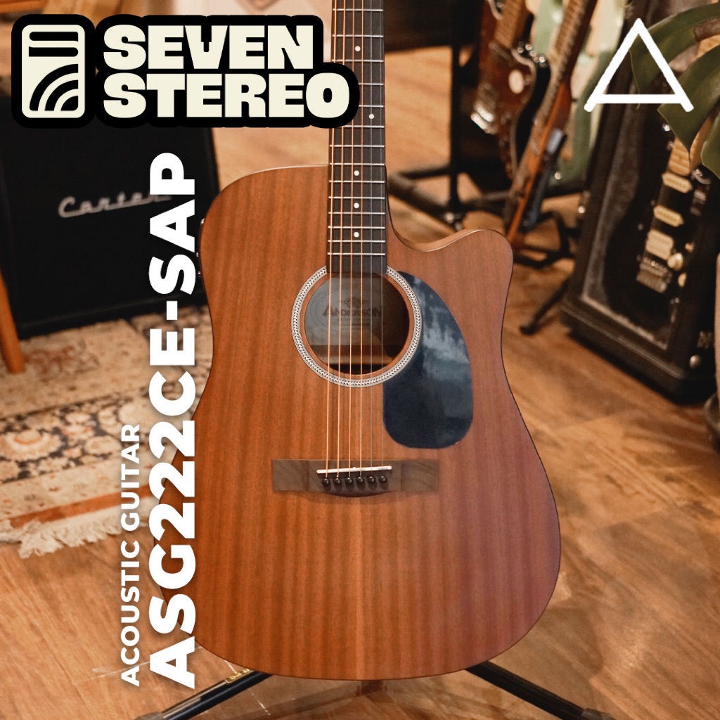 Anderson ASG-222-CE-SAP ASG222CE Acoustic Electric Guitar