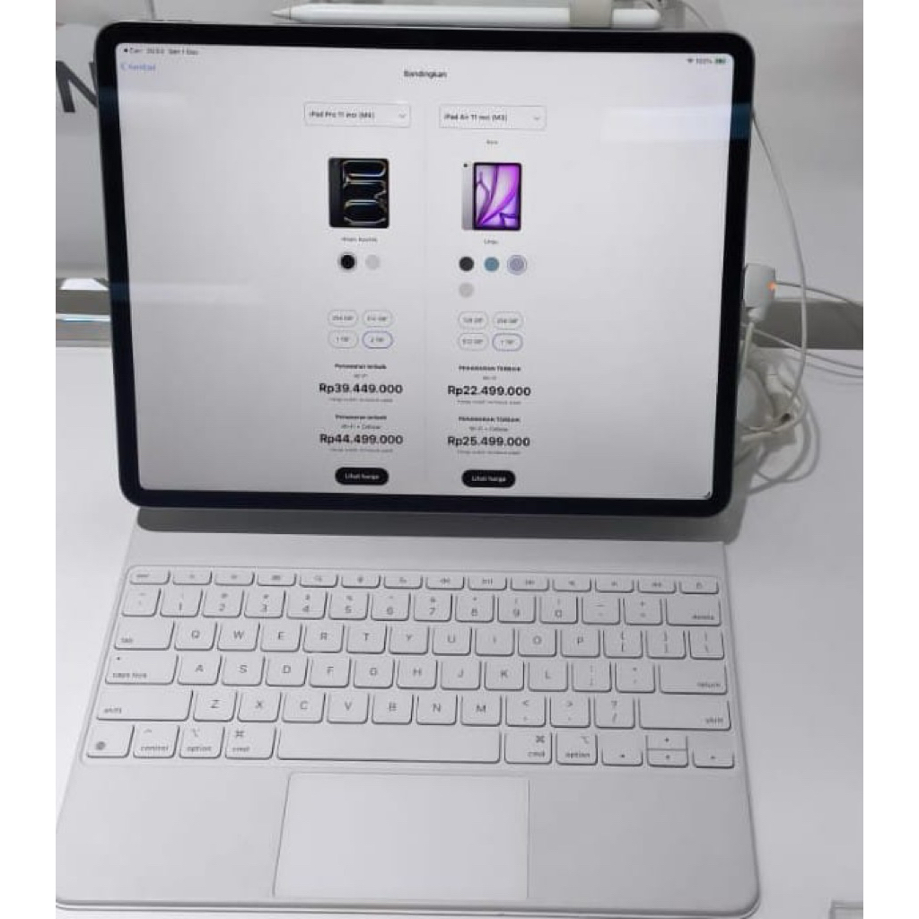 Ipad pro 13 chip m4 memory 2tb silver