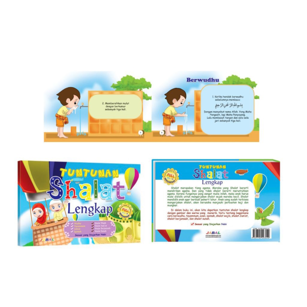 Buku Tuntunan Sholat Lengkap untuk Anak