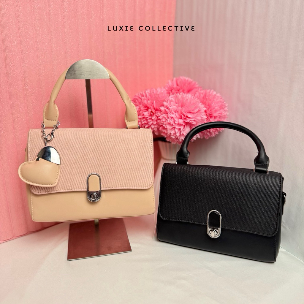 Women Hand Bag Premium Free Gantungan Love | Tas Tangan Wanita Bahan Premium | Tas Tenteng Wanita Ka